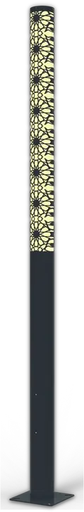 D-SLS-03 — عمود ضوئي أسطواني