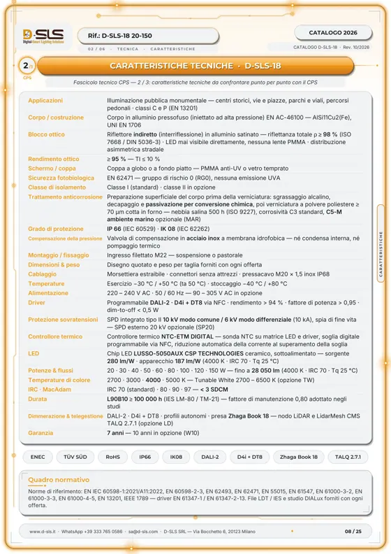 D-SLS-18 — Lanterna decorativa — catalogue page 8