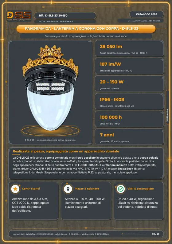 D-SLS-23 — Lanterna corona con coppa — catalogue page 2