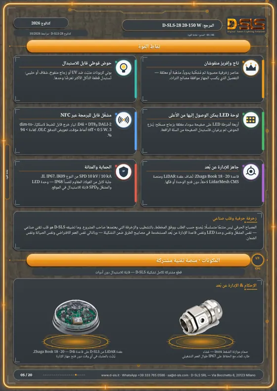 D-SLS-28 — فانوس التاج — catalogue page 5