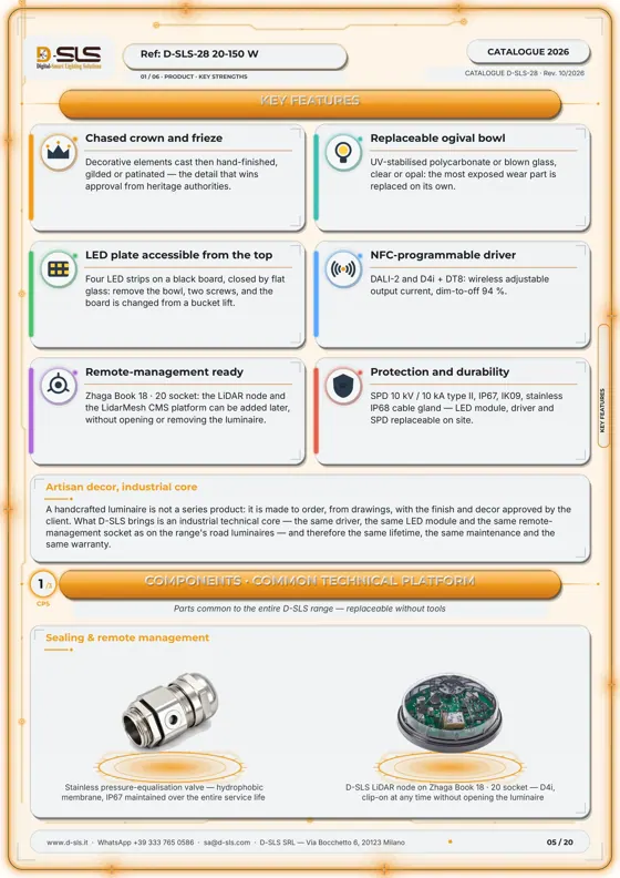 D-SLS-28 — Crown lantern — catalogue page 5