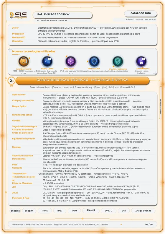 D-SLS-28 — Linterna Corona — catalogue page 6