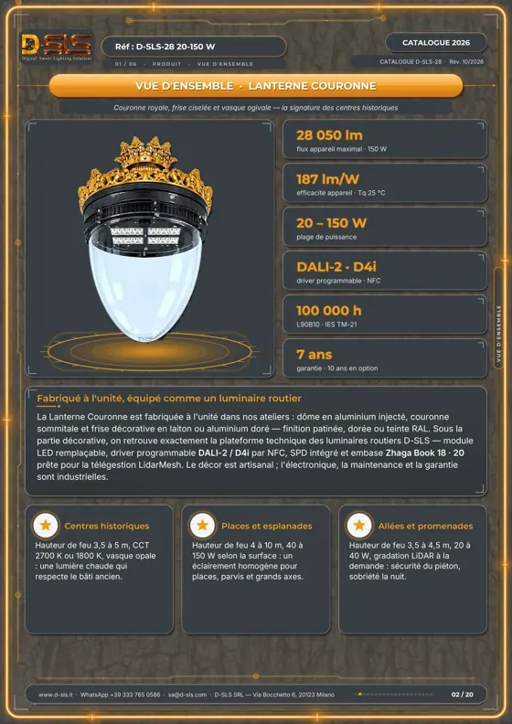 D-SLS-28 — Lanterne Couronne — catalogue page 2