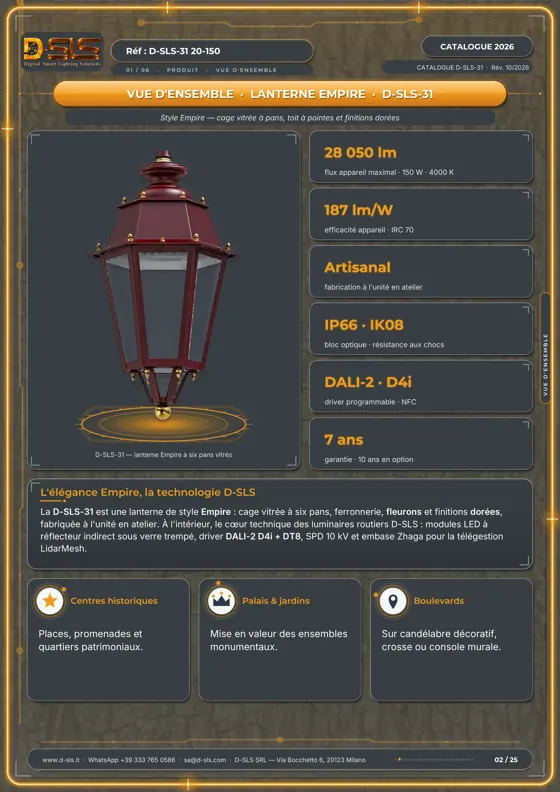 D-SLS-31 — Lanterne Empire — catalogue page 2