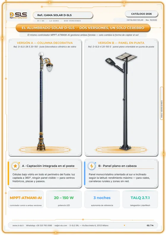 Iluminación solar D-SLS — catalogue page 2