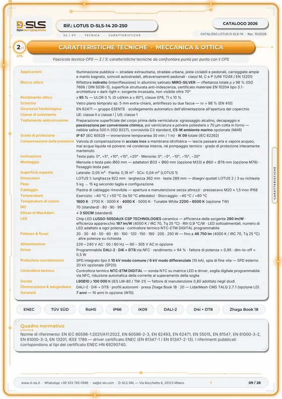 LOTUS — Illuminazione stradale — catalogue page 9