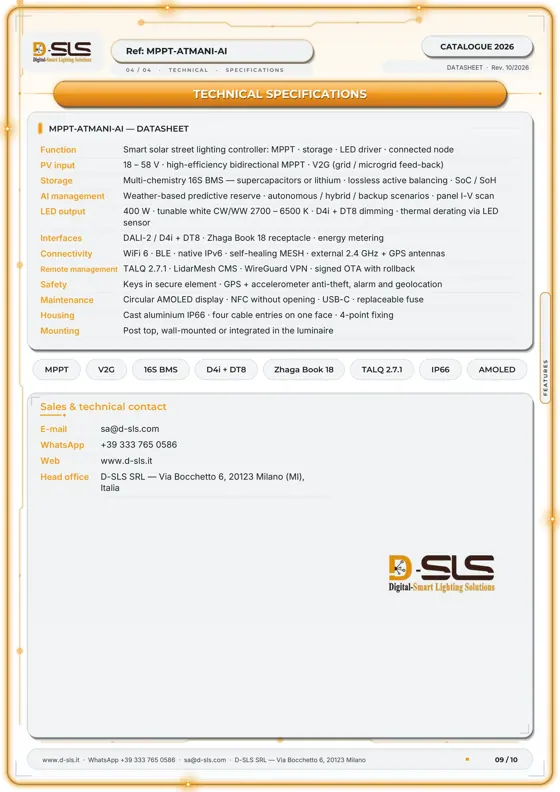 MPPT-ATMANI-AI — Solar controller — catalogue page 9